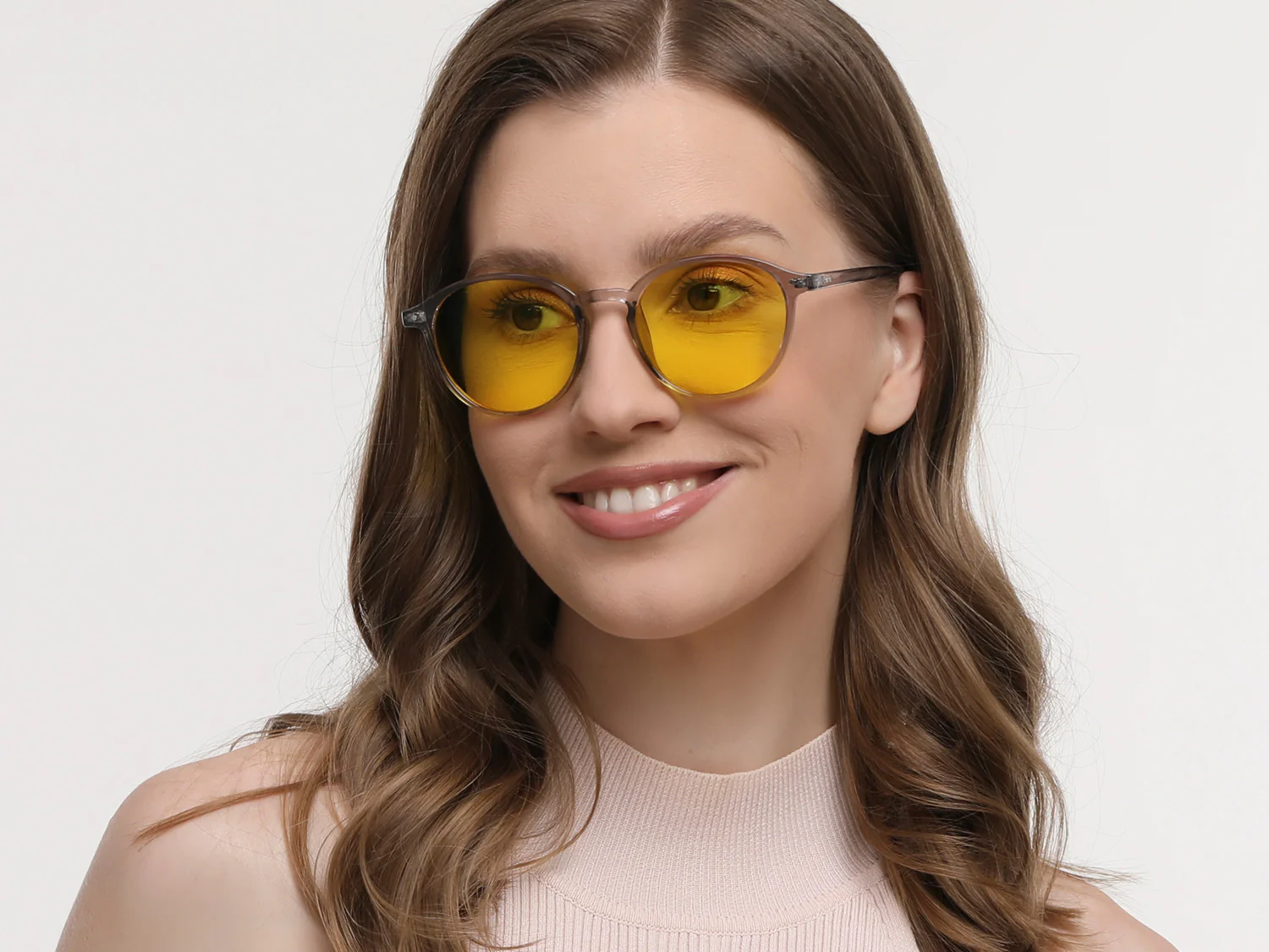 Capri Work+Play - Arbeitsplatz/Gaming Blueblocker Brille Grau-Transparent - Image 4