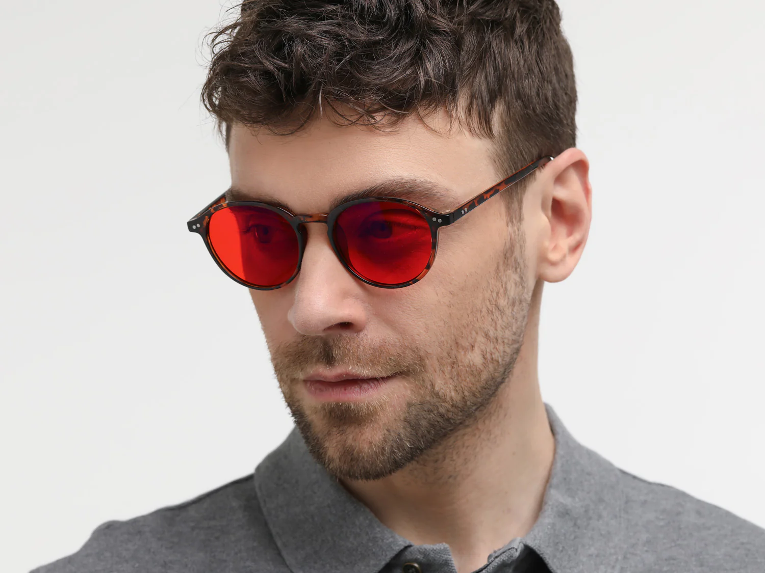 Capri Dark - Blueblocker Brille Tortoise - Image 7