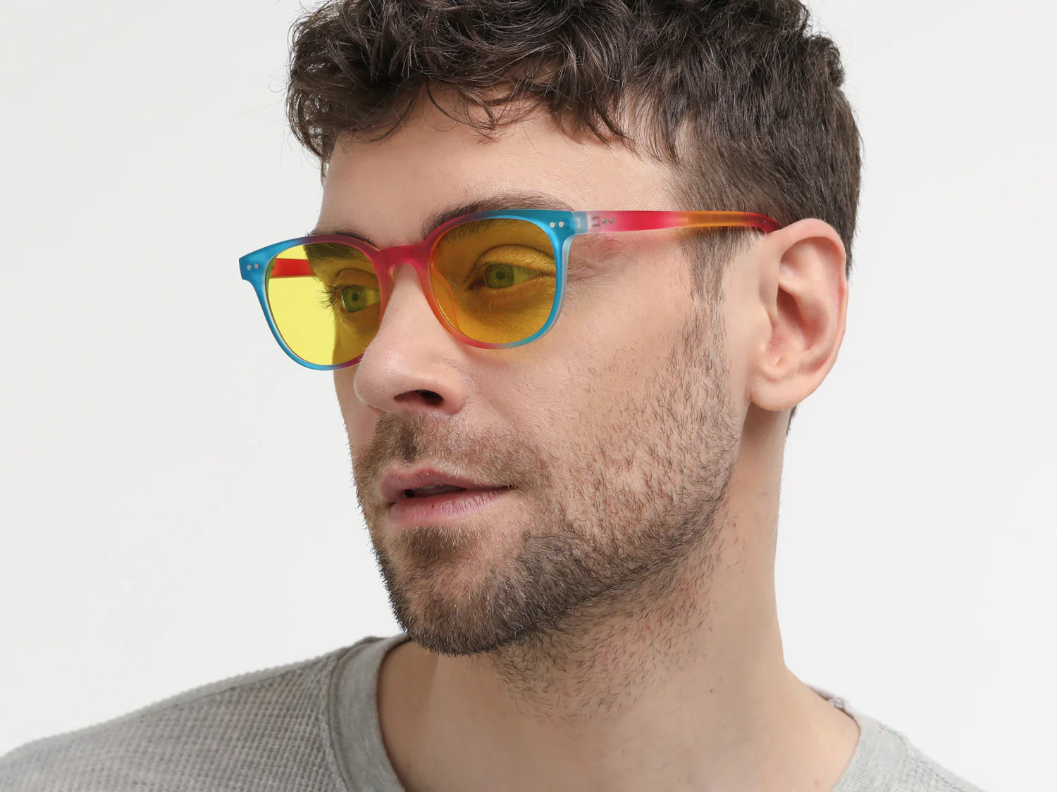 Italia Work+Play - Arbeitsplatz/Gaming Blueblocker Brille 3-farbig - Image 7
