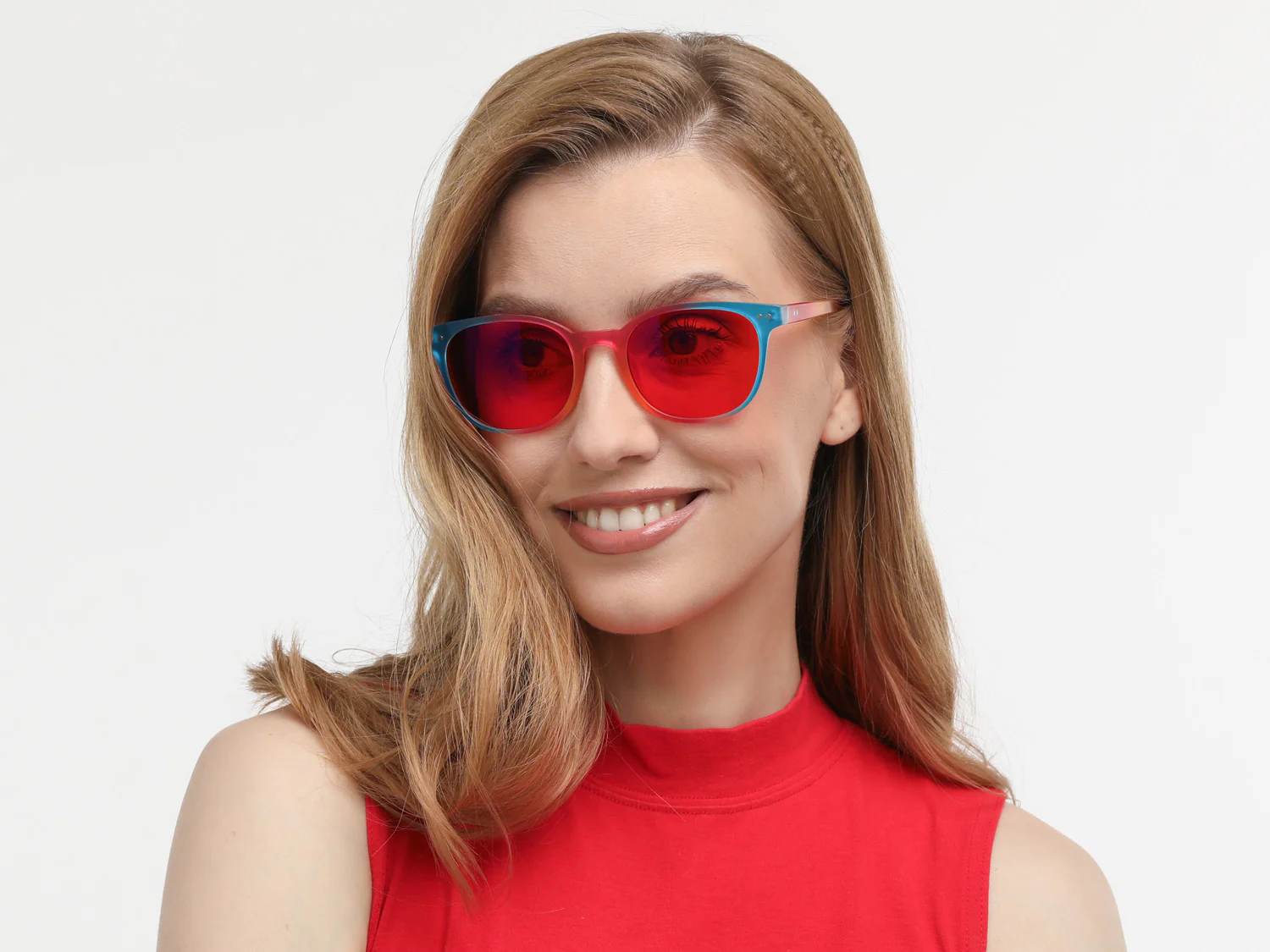 Italia Dark - Blueblocker Brille 3-farbig - Image 6